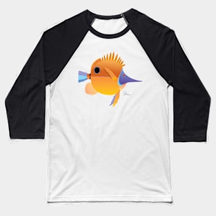 Yellow Fish Baseball T-Shirt